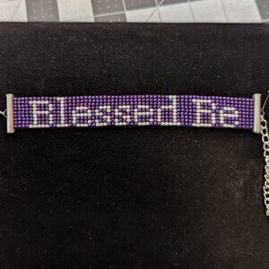 Purple Wiccan Bracelet